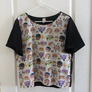 Redbubble chiffon tee, Star Wars Rebels characters, Large